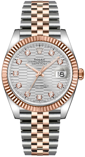ROLEX Datejust 36 Silver Dial Jubilee Bracelet Unisex Watch 126231-0039 Image 1