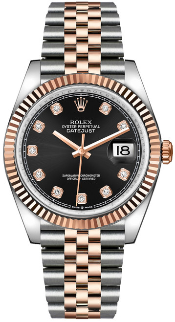 ROLEX Datejust 36 Black Dial Two Tone Watch 126231-0019 Image 1