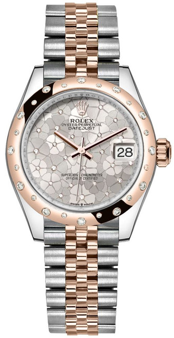 ROLEX Datejust 31 18K Everose Gold & Steel Women'S Watch 278341Rbr-0032 Image 1
