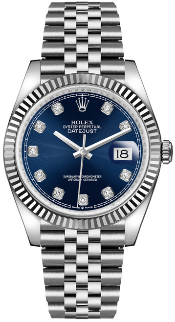 ROLEX Datejust 36 Blue Dial Oystersteel Luxury Watch 126234-0037 Image 1