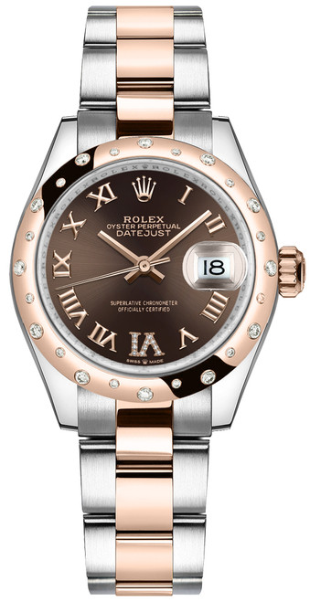 ROLEX Datejust 31 Two Tone Diamond Bezel Women'S Watch 278341Rbr-0003 Image 1