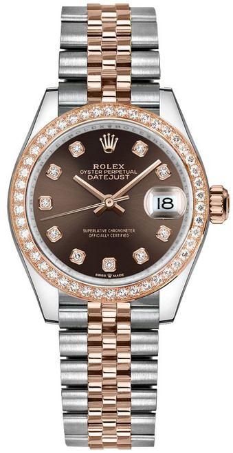 ROLEX Datejust 31 Chocolate Diamond Dial Women'S Watch 278381Rbr-0028 Image 1
