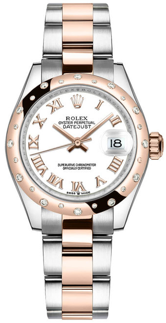 ROLEX Datejust 31 White Dial Roman Numerals Women'S Watch 278341Rbr-0001 Image 1 ROLEX Datejust 31 White Dial Roman Numerals Women'S Watch 278341Rbr-0001 Image 1