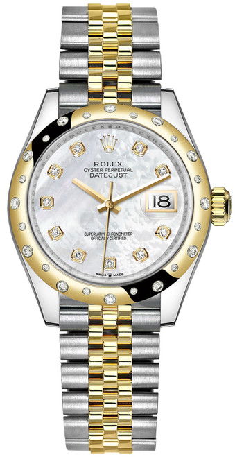 ROLEX Datejust 31 Yellow Gold & Oystersteel Women'S Watch 278343Rbr-0028 Image 1