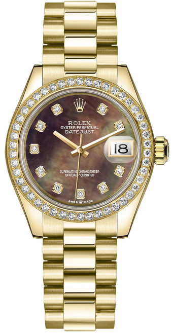 ROLEX Datejust 31 Black Mother Of Pearl Women'S Watch 278288Rbr-0032 Image 1