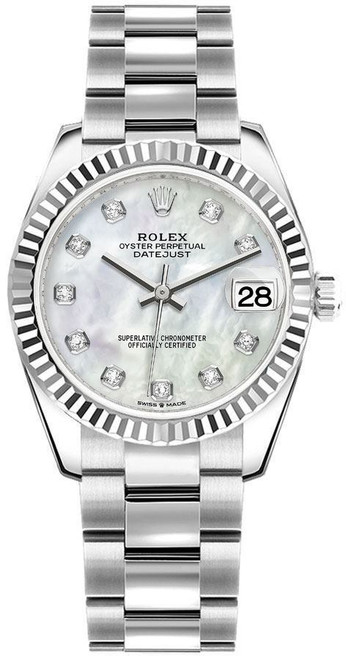 ROLEX Datejust 31 White Mother Of Pearl Women'S Watch 278274-0005 Image 1