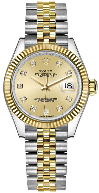 ROLEX Datejust 31 Diamonds Jubilee Bracelet Women'S Watch 278273-0026 Image 1