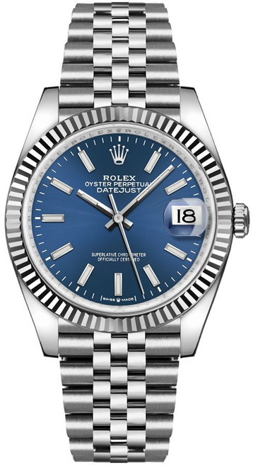 ROLEX Datejust 36 Blue Dial Jubilee Bracelet Unisex Watch 126234-0017 Image 1
