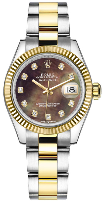 ROLEX Datejust 31 Black Mother Of Pearl Women'S Watch 278273-0023 Image 1