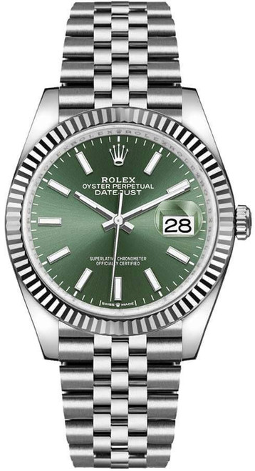 ROLEX Datejust 36 Stainless Steel Automatic Unisex Watch 126234-0051 Image 1