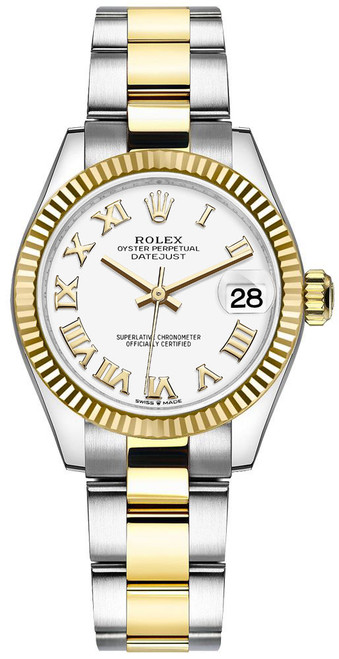 ROLEX Datejust 31 White Dial Fluted Bezel Women'S Watch 278273-0001 Image 1