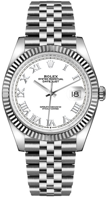 ROLEX Datejust 36 White Dial Roman Numerals Watch 126234-0025 Image 1