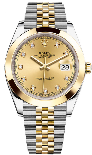 ROLEX Datejust 41 Men'S Gold & Stainless Steel Watch 126303-0012 Image 1