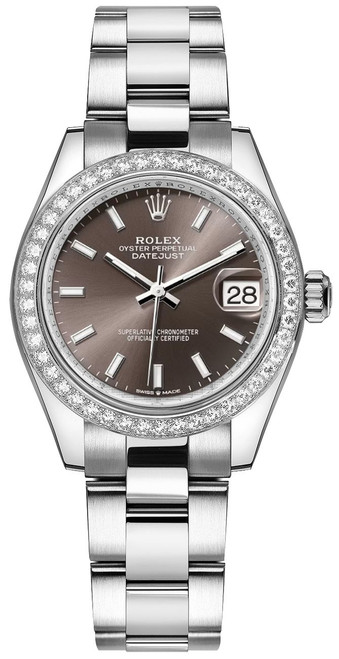ROLEX Datejust 31 Diamonds Oyster Bracelet Women'S Watch 278384Rbr-0019 Image 1