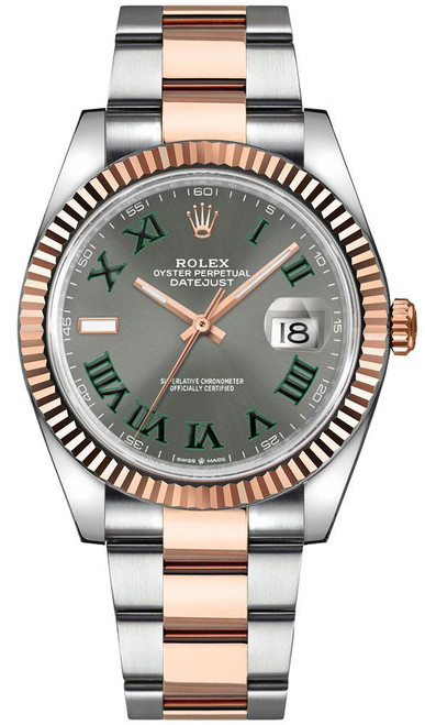ROLEX Datejust 41 Wimbledon Men'S Watch 126331-0015 Image 1