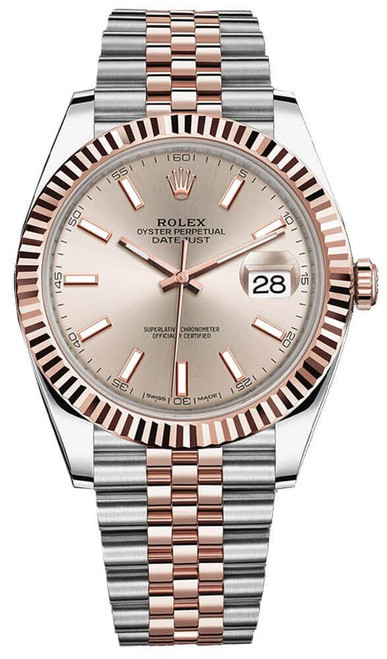 ROLEX Datejust 41 Fluted Bezel Men'S Watch 126331-0010 Image 1