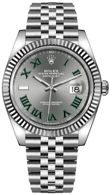 ROLEX Datejust 41 Slate Grey Men'S Watch 126334-0022 Image 1