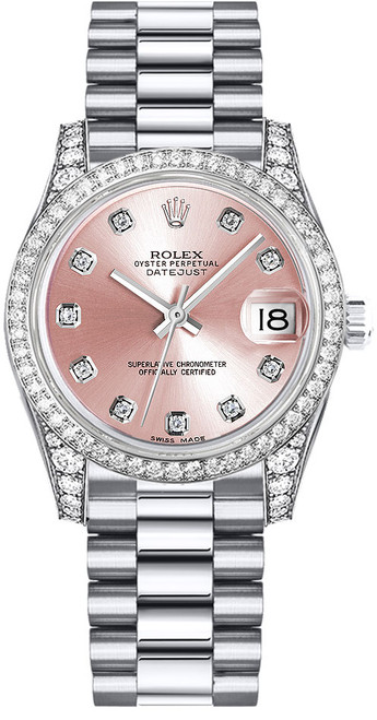 ROLEX Datejust 31 18K White Gold Women'S Watch 178159-0019 Image 1