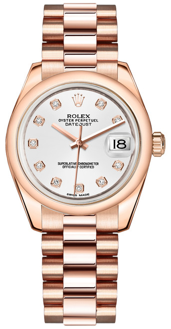 ROLEX Datejust 31 White Dial Watch 178245F-0001 Image 1