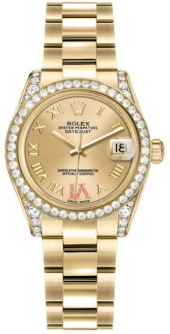 ROLEX Datejust 31 18K Yellow Gold Women'S Watch 178158-0073 Image 1