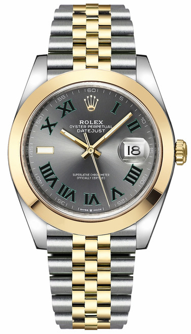 ROLEX Datejust 41 Wimbledon Dial Men'S Watch 126303-0020 Image 1 ROLEX Datejust 41 Wimbledon Dial Men'S Watch 126303-0020 Image 1