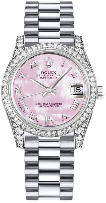 ROLEX Datejust 31 Pink Mother Of Pearl Watch 178159 Image 1