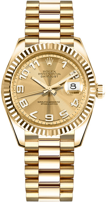 ROLEX Datejust 31 Women'S Automatic Gold Watch 178278 Image 1 ROLEX Datejust 31 Women'S Automatic Gold Watch 178278 Image 1