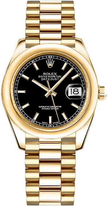 ROLEX Datejust 31 Gold Watch 178248 Image 1