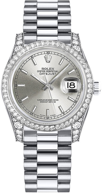 ROLEX Datejust 31 Silver Dial White Gold Women'S Watch 178159-0018 Image 1 ROLEX Datejust 31 Silver Dial White Gold Women'S Watch 178159-0018 Image 1