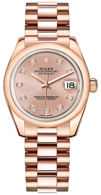 ROLEX Datejust 31 Pink Dial Women'S Watch 178245F-0010 Image 1