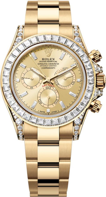 ROLEX Cosmograph Daytona Gold & Diamonds Men'S Watch 126598Tbr-0001 Image 1