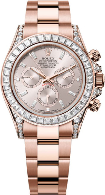 ROLEX Cosmograph Daytona Sundust Diamond Dial Men'S Watch 126595Tbr-0001 Image 1
