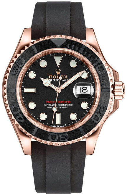 ROLEX Yacht-Master 40 Rose Gold Men'S Watch 126655-0002 Image 1