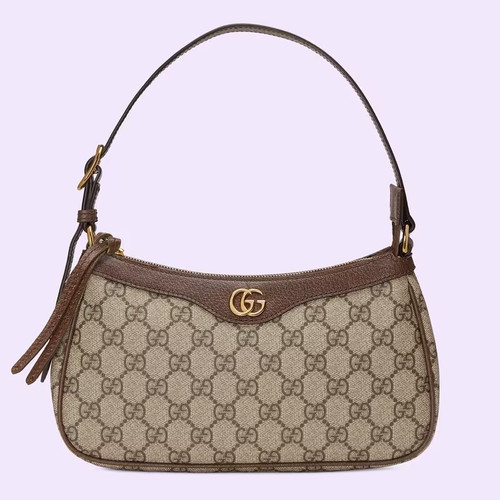 Gucci Brown Diagonal Quilted Leather Marmont Small Camera Bag - Yoogi's  Closet