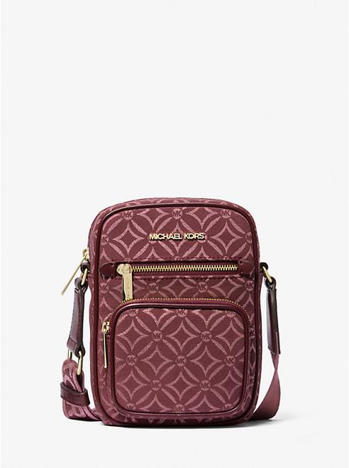 7月★Michael Kors★JET SET TRAVEL TECH CROSSBODY MICHAEL KORS Jet Set Travel Small Logo Jacquard Crossbody