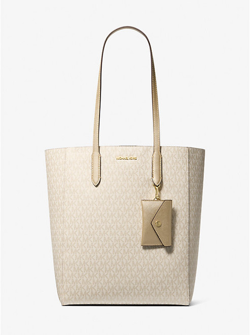 Michael Kors Vincent Large Logo Tote Bag With Card Case
