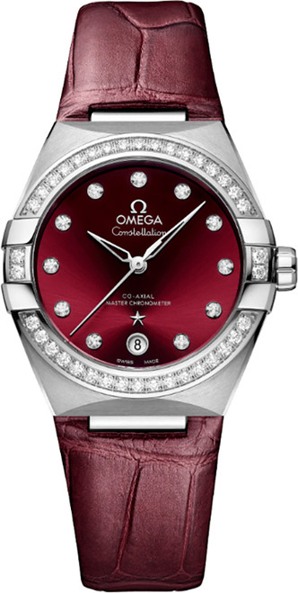 OMEGA Constellation Diamond Bezel Unisex Watch 131.18.36.20.61.001 Image 1