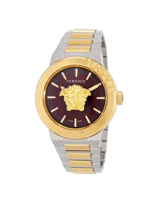 VERSACE  Medusa Infinite Quartz Red Dial Men's Watch
