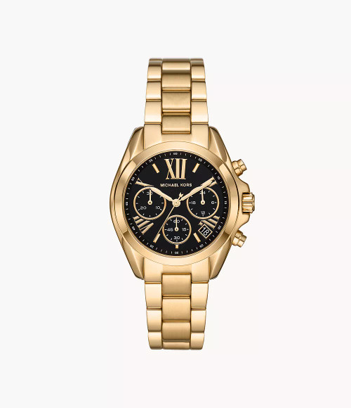 MICHAEL KORS Bradshaw Chronograph Gold-Tone Stainless Steel Watch Mk6959 Image 1