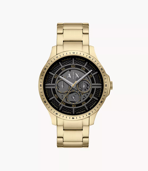 ARMANI EXCHANGE Multifunction Gold-Tone Stainless Steel Watch Ax2461 Image 1