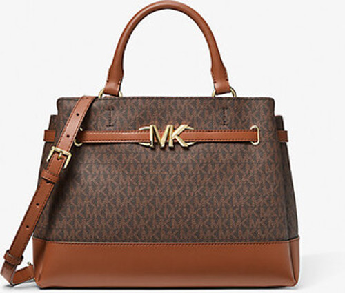 MICHAEL KORS  Reed Large Leather Belted Satchel