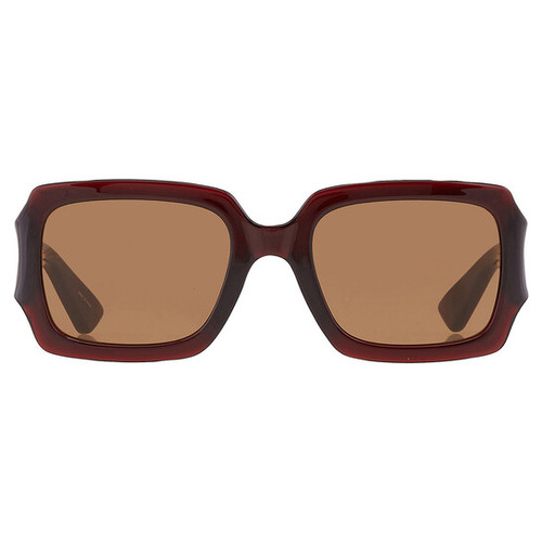 MOSCHINO Amber Square Ladies Sunglasses MOSCHINO Amber Square Ladies Sunglasses