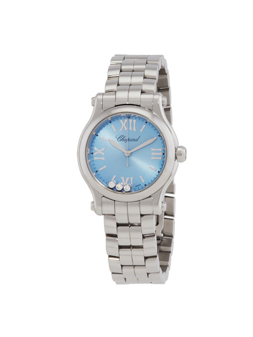 CHOPARD Happy Sport Quartz Blue Dial Ladies Watch CHOPARD Happy Sport Quartz Blue Dial Ladies Watch