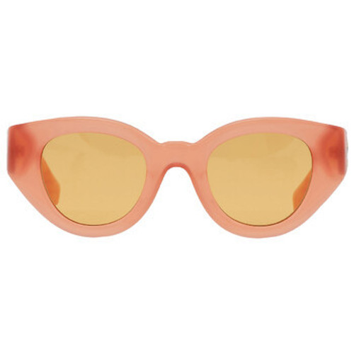 BURBERRY  Meadow Orange Oval Ladies Sunglasses
