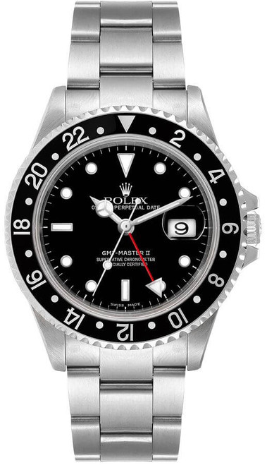 ROLEX Gmt-Master Ii Automatic Black Dial Men
S Watch 16710 Image 1