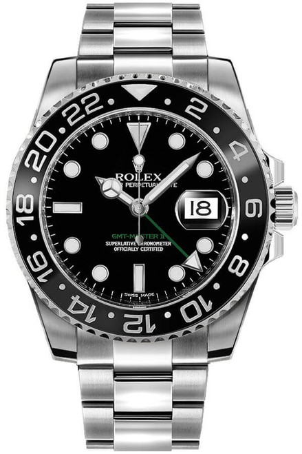 ROLEX Gmt-Master Ii 40Mm Oystersteel Automatic Men'S Watch 116710Ln-0001 Image 1 ROLEX Gmt-Master Ii 40Mm Oystersteel Automatic Men'S Watch 116710Ln-0001 Image 1