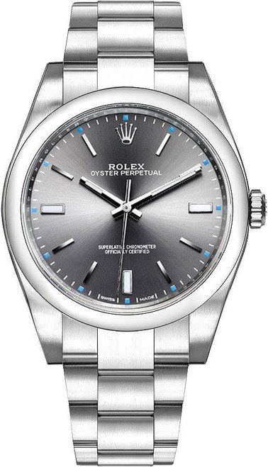 ROLEX Oyster Perpetual 39 Automatic Steel Men'S Watch 114300-0001 Image 1