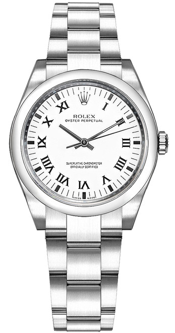 ROLEX Oyster Perpetual 31 White Dial Women'S Watch 177200 Image 1