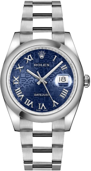 ROLEX Datejust 36 Blue Jubilee Dial Watch 116200 Image 1 ROLEX Datejust 36 Blue Jubilee Dial Watch 116200 Image 1