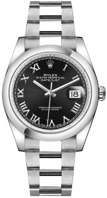 ROLEX Datejust 36 Stainless Steel Domed Bezel Unisex Watch 116200-0061 Image 1